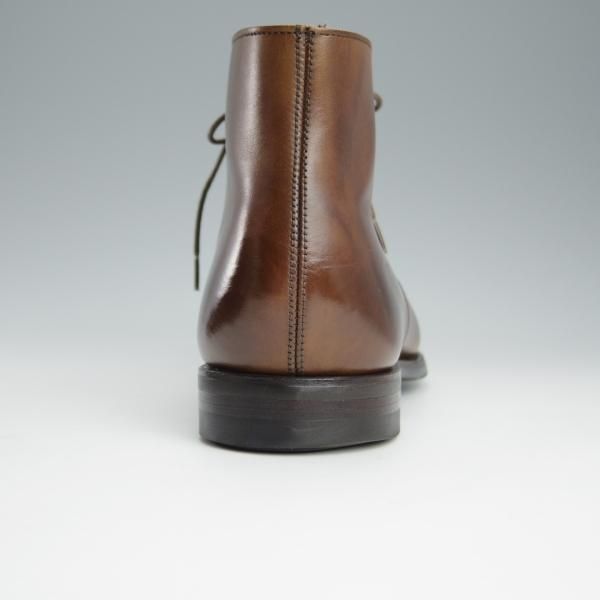 極美品★クロケット&ジョーンズ 8.5E【定価￥90,200-★ダイナイトソール/TETBURY】348ラスト/チャッカブーツ/濃茶/Crockett&Jones★h735