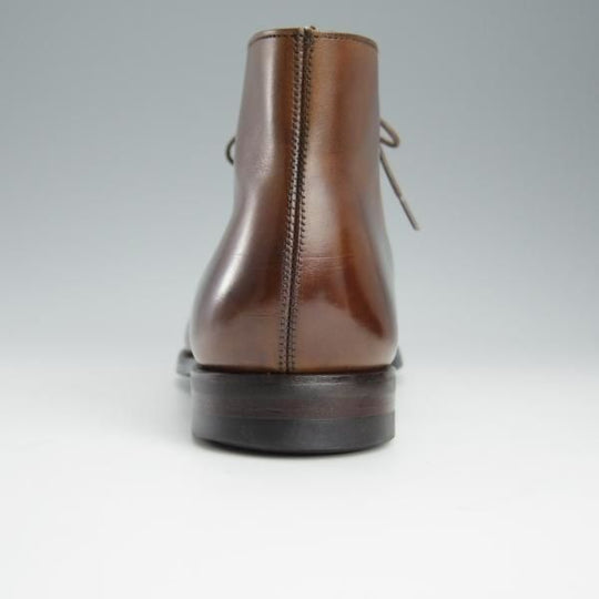 極美品★クロケット&ジョーンズ 8.5E【定価￥90,200-★ダイナイトソール/TETBURY】348ラスト/チャッカブーツ/濃茶/Crockett&Jones★h735