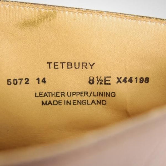 極美品★クロケット&ジョーンズ 8.5E【定価￥90,200-★ダイナイトソール/TETBURY】348ラスト/チャッカブーツ/濃茶/Crockett&Jones★h735