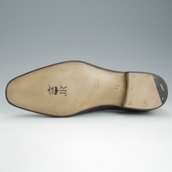 未使用★(東欧)VASS/ヴァーシュ SIZE 41【貴重★Uラスト/ロベルト・ウゴリーニ/Alt English】ミュージアムカーフ/茶★h736