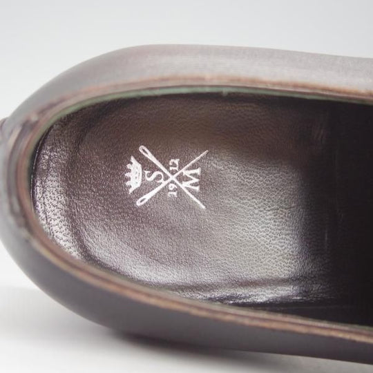 ほぼ試着程度★(伊)ストール・マンテラッシ SIZE 41【定価￥178,500-★ノルベジェーゼ製法/プレーントゥ】SUTOR MANTELLASSI★h738