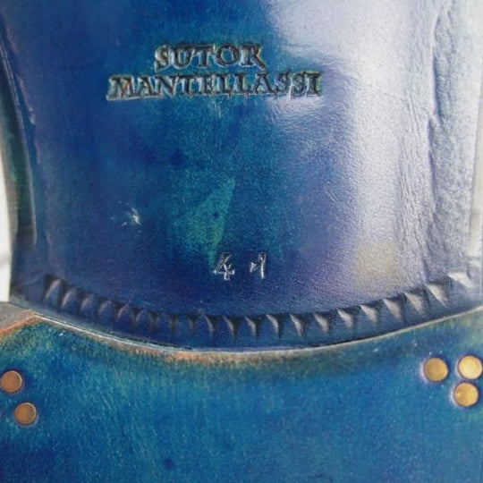 ほぼ試着程度★(伊)ストール・マンテラッシ SIZE 41【定価￥178,500-★ノルベジェーゼ製法/プレーントゥ】SUTOR MANTELLASSI★h738