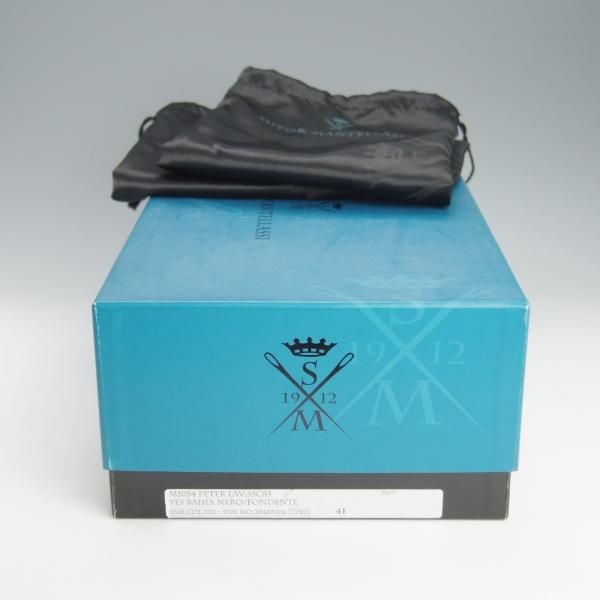 ほぼ試着程度★(伊)ストール・マンテラッシ SIZE 41【定価￥178,500-★ノルベジェーゼ製法/プレーントゥ】SUTOR MANTELLASSI★h738