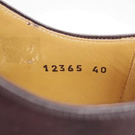 極美品★(スペイン製)マグナーニ SIZE 40【★ストレートチップ/12365】カーフ/黒/メンズ/MAGNANNI★h739