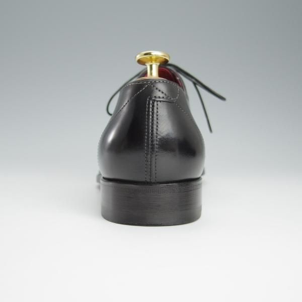 極美品★(伊)サントーニ SIZE 5【★オックスフォードシューズ/10039】カーフ/黒/メンズ/Santoni★h741