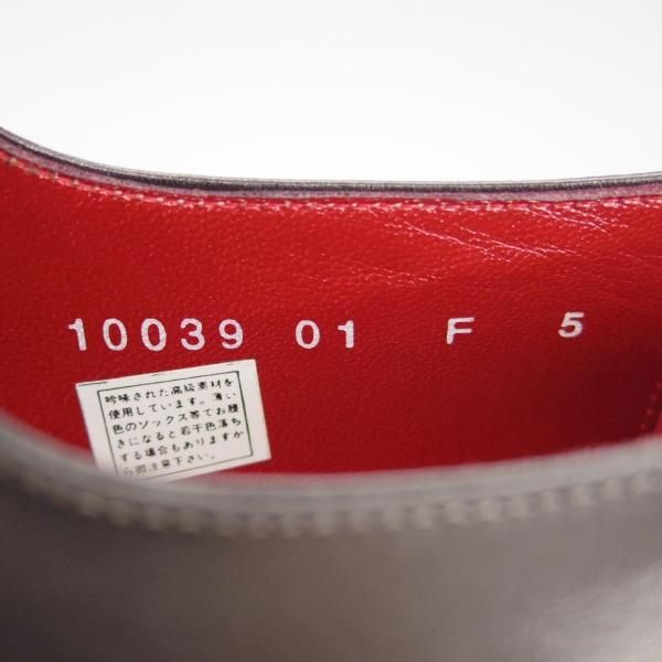 極美品★(伊)サントーニ SIZE 5【★オックスフォードシューズ/10039】カーフ/黒/メンズ/Santoni★h741