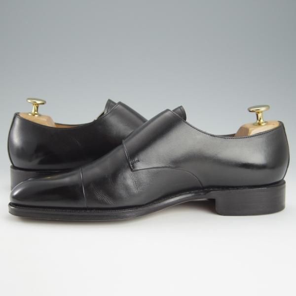 極美品★(スペイン製)YANKO/ヤンコ SIZE 6【定価￥46,200-★ダブルモンク/14453】カーフ/黒/メンズ★h742