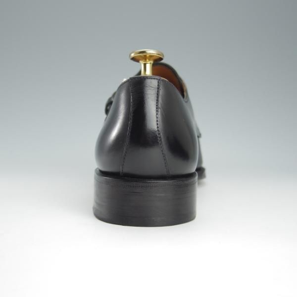 極美品★(スペイン製)YANKO/ヤンコ SIZE 6【定価￥46,200-★ダブルモンク/14453】カーフ/黒/メンズ★h742