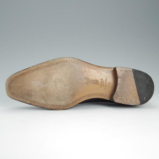 極美品★(スペイン製)YANKO/ヤンコ SIZE 6【定価￥46,200-★ダブルモンク/14453】カーフ/黒/メンズ★h742