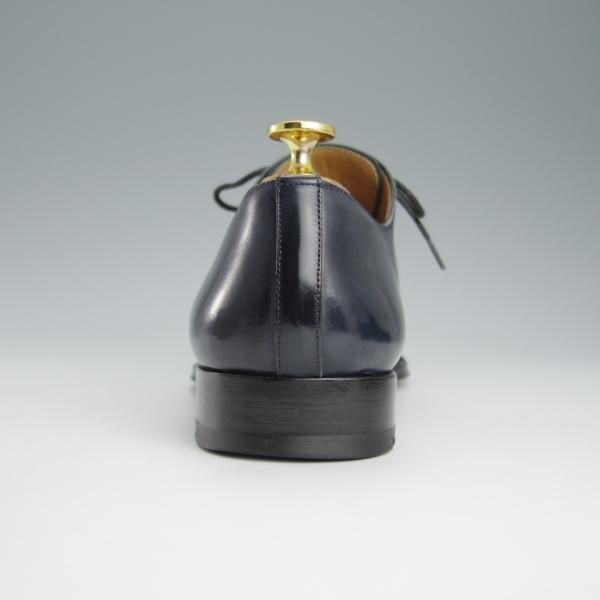 極上★(スペイン製)マグナーニ SIZE 39【★ボロネーゼ製法/ホールカット】13710/カーフ/紺/メンズ/MAGNANNI★h743