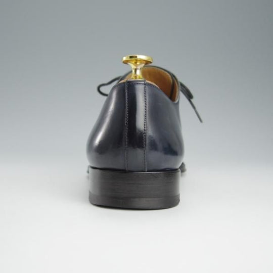 極上★(スペイン製)マグナーニ SIZE 39【★ボロネーゼ製法/ホールカット】13710/カーフ/紺/メンズ/MAGNANNI★h743