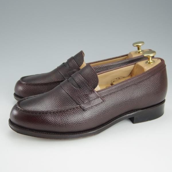 極上★RAYMAR/レイマー SIZE 7.5【★ハンドソーンウェルテッド製法/(ホーウィン社)シボ革】Earnest/コインローファー/濃茶/メンズ★h744