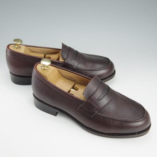 極上★RAYMAR/レイマー SIZE 7.5【★ハンドソーンウェルテッド製法/(ホーウィン社)シボ革】Earnest/コインローファー/濃茶/メンズ★h744