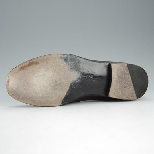 極上★RAYMAR/レイマー SIZE 7.5【★ハンドソーンウェルテッド製法/(ホーウィン社)シボ革】Earnest/コインローファー/濃茶/メンズ★h744