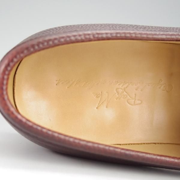 極上★RAYMAR/レイマー SIZE 7.5【★ハンドソーンウェルテッド製法/(ホーウィン社)シボ革】Earnest/コインローファー/濃茶/メンズ★h744