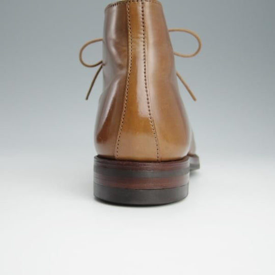 ほぼ試着程度★クロケット&ジョーンズ 6.5E【定価￥147,400-★ウイスキーコードバン/茶/CHERTSEY】チャートシー/Crockett&Jones★h746