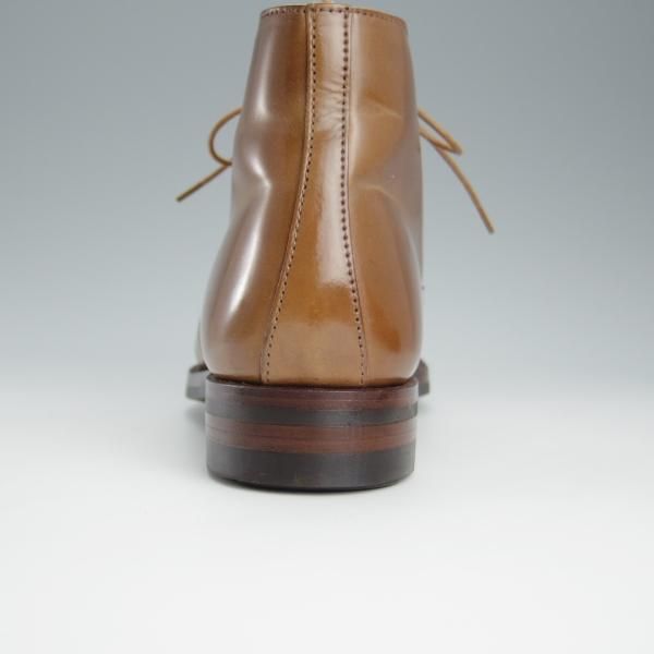ほぼ試着程度★クロケット&ジョーンズ 6.5E【定価￥147,400-★ウイスキーコードバン/茶/CHERTSEY】チャートシー/Crockett&Jones★h746