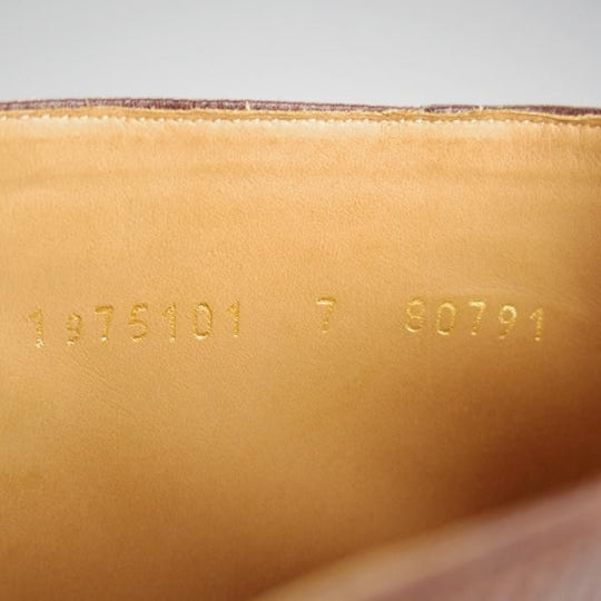 未使用★カルミナ SIZE 7【定価￥121,000-★貴重な復刻ロシアンカーフ(英：J&FJ BAKER社)/80791】ブーツ/茶/CARMINA★h748