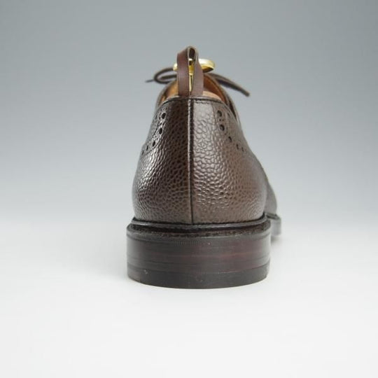 未使用★クロケット&ジョーンズ UK8/US8.5D【貴重★ブラックフリース別注/ブルックスブラザーズ】シボ革/濃茶/Crockett&Jones★h751