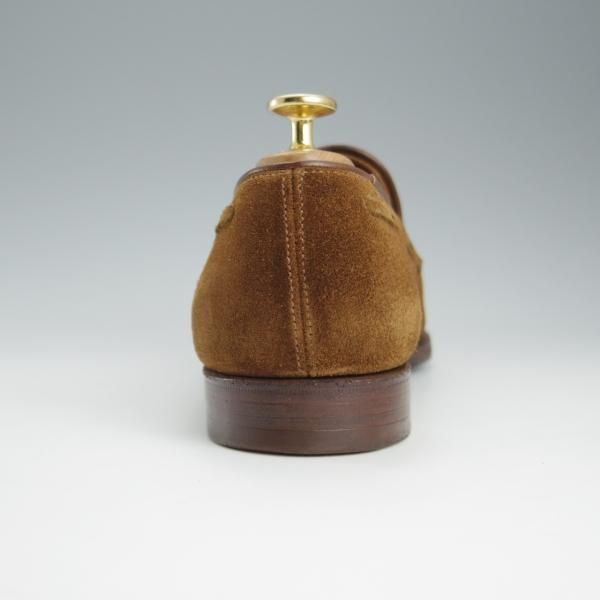 極美品★クロケット&ジョーンズ UK8/US8.5D【★(米)ラルフローレン別注/Ralph Lauren】タッセルローファー/茶/Crockett&Jones★h752