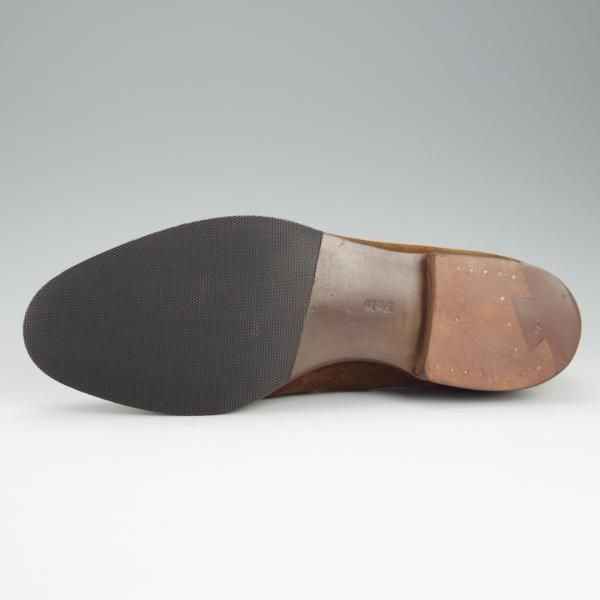 極美品★クロケット&ジョーンズ UK8/US8.5D【★(米)ラルフローレン別注/Ralph Lauren】タッセルローファー/茶/Crockett&Jones★h752