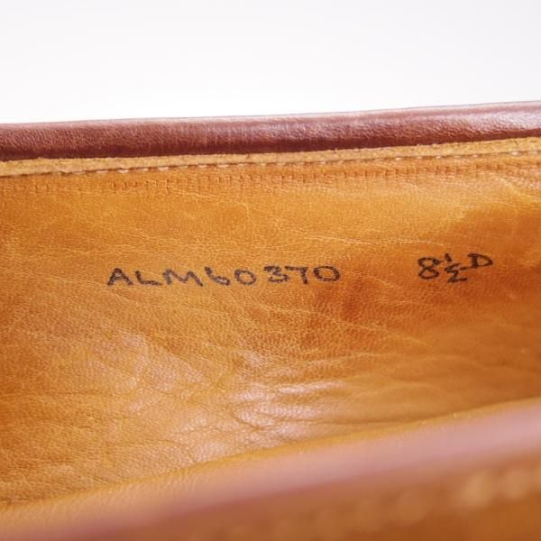 極美品★クロケット&ジョーンズ UK8/US8.5D【★(米)ラルフローレン別注/Ralph Lauren】タッセルローファー/茶/Crockett&Jones★h752