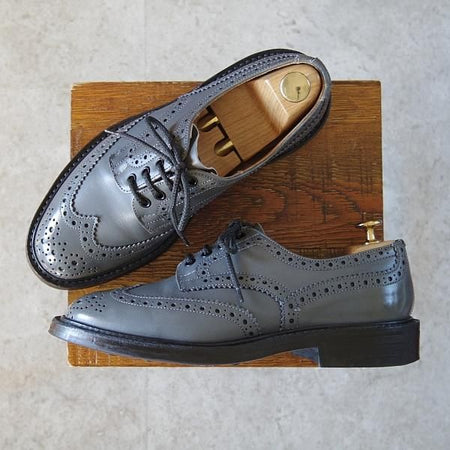 美品★トリッカーズ SIZE 7【現行定価￥90,200-★ダイナイトソール仕様/BOURTON/バートン】M5633/カントリーシューズ/Tricker's★h754