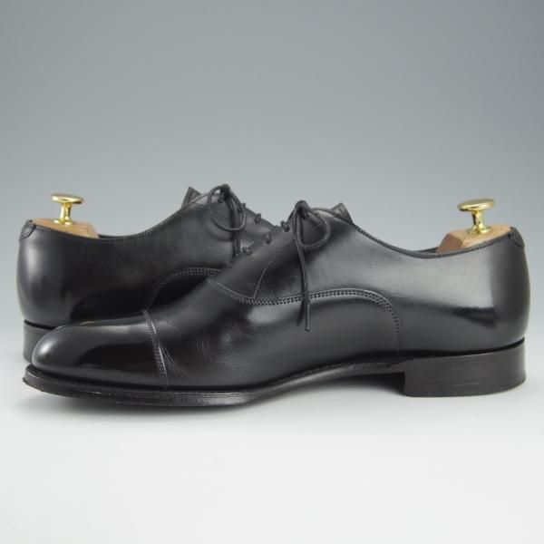 極美品★(英)チーニー 8.5F【定価￥64,900-★130ラスト/PHILIP/フィリップ】ストレートチップ/カーフ/黒/メンズ/CHEANEY★h756