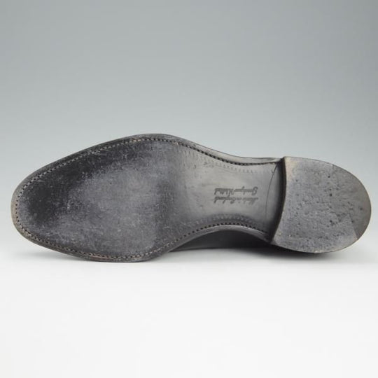 極美品★(英)チーニー 8.5F【定価￥64,900-★130ラスト/PHILIP/フィリップ】ストレートチップ/カーフ/黒/メンズ/CHEANEY★h756
