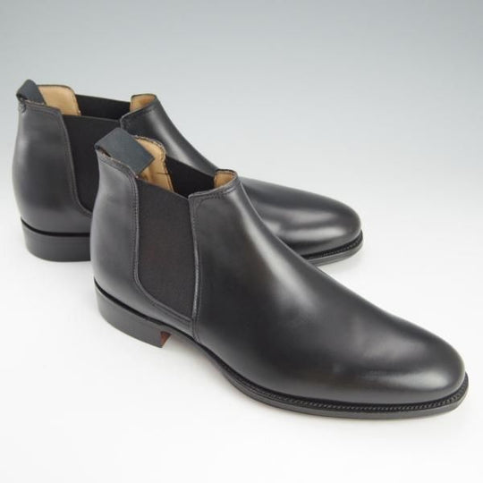 未使用★(英)アルフレッド・サージェント UK6【モデル定価￥81,000-★OWEN/サイドゴアブーツ】カーフ/黒/メンズ/Alfred Sargent★h758