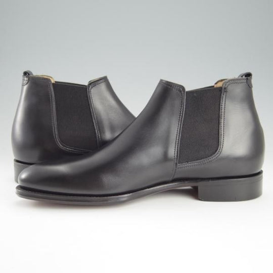 未使用★(英)アルフレッド・サージェント UK6【モデル定価￥81,000-★OWEN/サイドゴアブーツ】カーフ/黒/メンズ/Alfred Sargent★h758