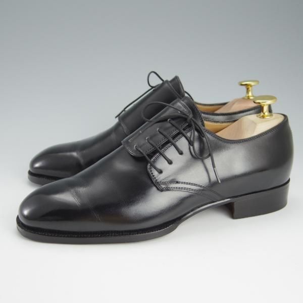 極上★(伊)エンツォ・ボナフェ SIZE 38/UK5程度【定価￥99,750-★(神田)大喜靴店別注/ハンドソーンウェルテッド製法】黒/Enzo Bonafe★h759