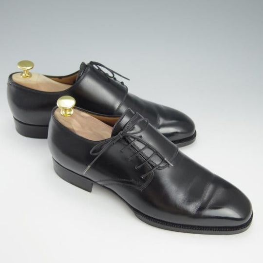 極上★(伊)エンツォ・ボナフェ SIZE 38/UK5程度【定価￥99,750-★(神田)大喜靴店別注/ハンドソーンウェルテッド製法】黒/Enzo Bonafe★h759