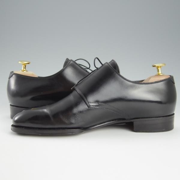 極上★(伊)エンツォ・ボナフェ SIZE 38/UK5程度【定価￥99,750-★(神田)大喜靴店別注/ハンドソーンウェルテッド製法】黒/Enzo Bonafe★h759