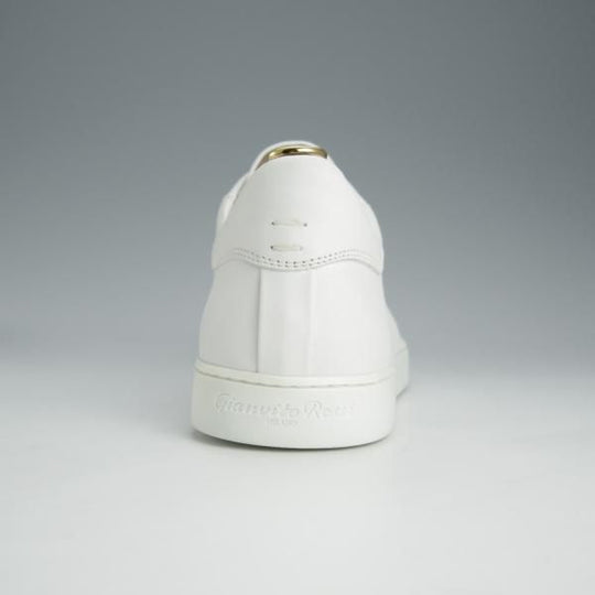 ほぼ未使用★(伊)Gianvito Rossi/ジャンヴィト・ロッシ SIZE 41【定価￥78,100-★レザースニーカー/白】カーフ/メンズ★h760