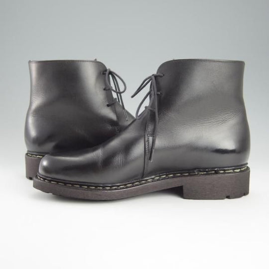 極美品★パラブーツ SIZE 5【定価￥71,500-★ブロワ/BLOIS】チャッカブーツ/TEXソール/リスレザー/NOIR/黒/メンズ/Paraboot★h763