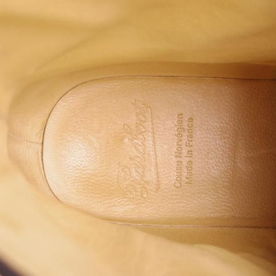 極美品★パラブーツ SIZE 5【定価￥71,500-★ブロワ/BLOIS】チャッカブーツ/TEXソール/リスレザー/NOIR/黒/メンズ/Paraboot★h763