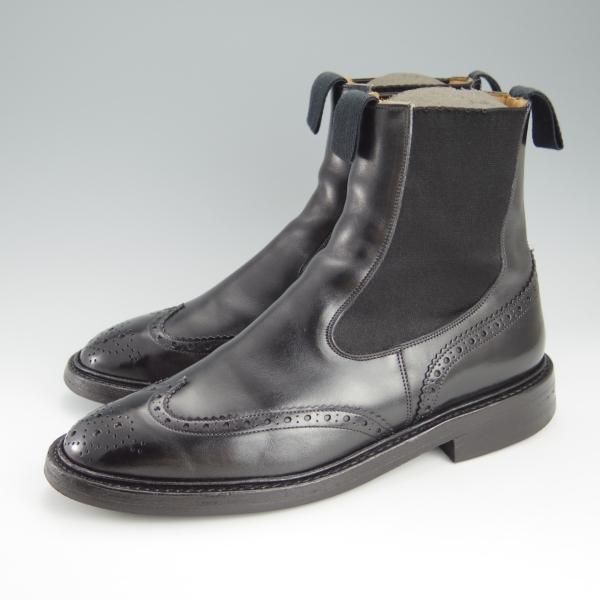 ★トリッカーズ SIZE 9【現行定価￥96,800-★ダイナイトソール仕様/HENRY】サイドゴアブーツ/M2754/カーフ/黒/メンズ/Tricker's★h764