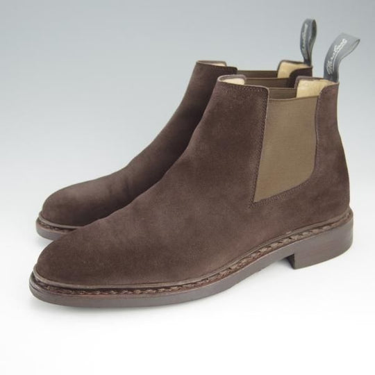 極美品★パラブーツ SIZE 5【定価￥79,200-★ビームスF別注/CHENAY】サイドゴアブーツ/スエード/濃茶/メンズ/BEAMS F/Paraboot★h765