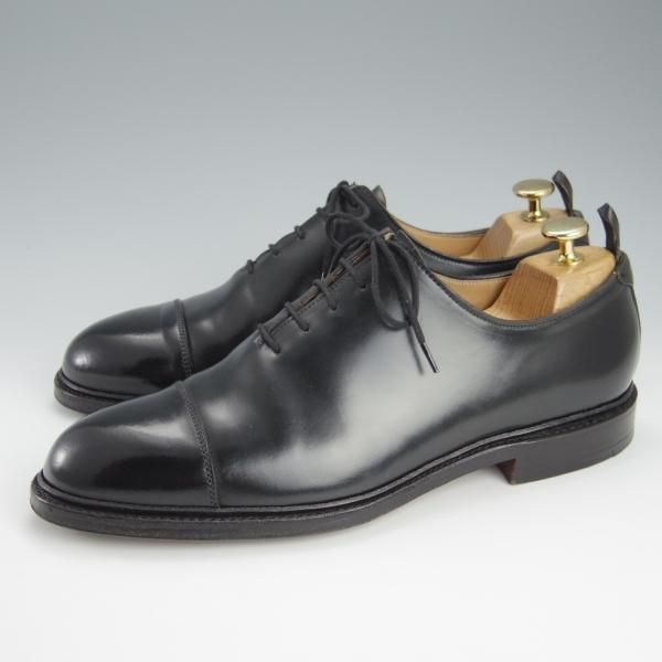 ★クロケット&ジョーンズ UK7.5/US8D【コードバン仕様★貴重/ブラックフリース別注(米：トムブラウン監修)】黒/ブルックスブラザーズ★h766