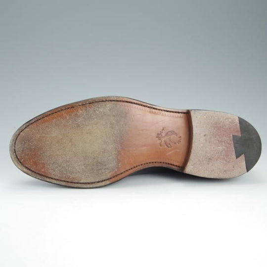 ★クロケット&ジョーンズ UK7.5/US8D【コードバン仕様★貴重/ブラックフリース別注(米：トムブラウン監修)】黒/ブルックスブラザーズ★h766