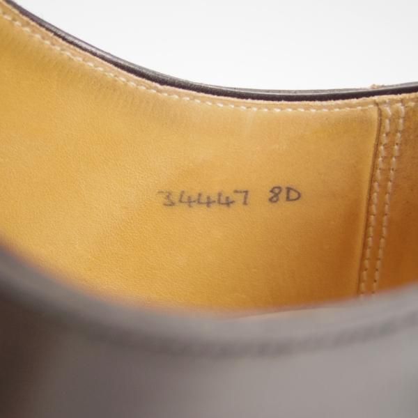 ★クロケット&ジョーンズ UK7.5/US8D【コードバン仕様★貴重/ブラックフリース別注(米：トムブラウン監修)】黒/ブルックスブラザーズ★h766