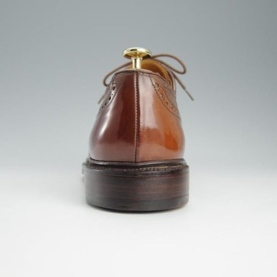 ★クロケット&ジョーンズ UK9.5/US10E【貴重★コードバン/茶/ラルフローレン別注】フルブローグ/メンズ/Ralph Lauren/Crockett&Jones★h767