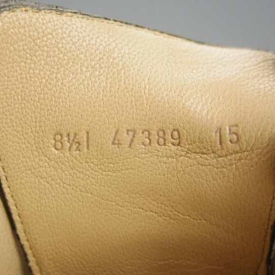 美品★パラブーツ SIZE 8.5【現行定価￥71,500-★飾りコバ仕様のシャンボード/CHAMBORD】Uチップ/グレインレザー/灰茶/Paraboot★h768