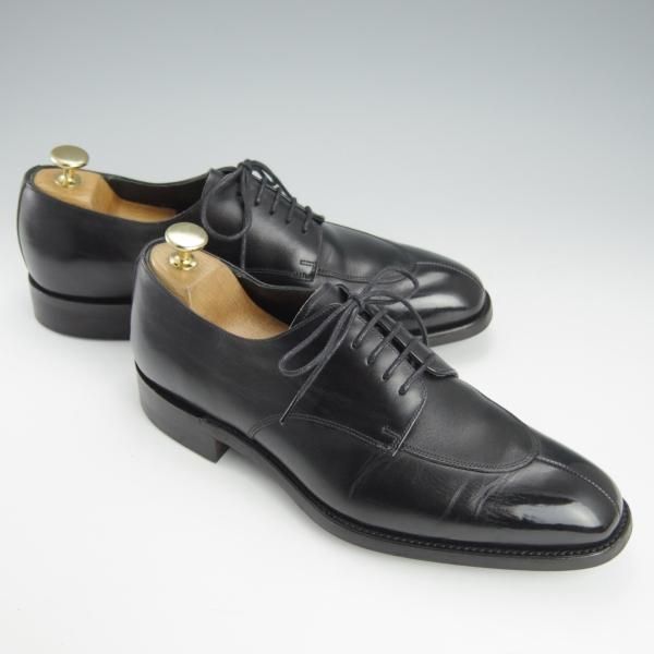 極美品★(英)BARKER/バーカー 6.5F【定価￥48,600-★ダイナイトソール仕様/2824FW】Uチップ/カーフ/黒/メンズ★h770