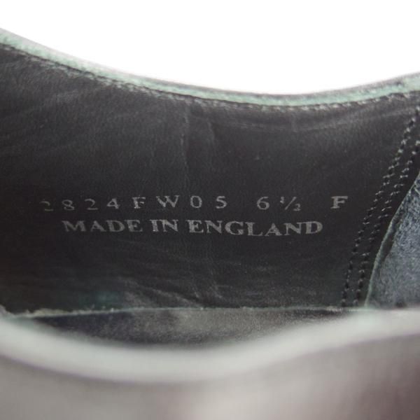 極美品★(英)BARKER/バーカー 6.5F【定価￥48,600-★ダイナイトソール仕様/2824FW】Uチップ/カーフ/黒/メンズ★h770