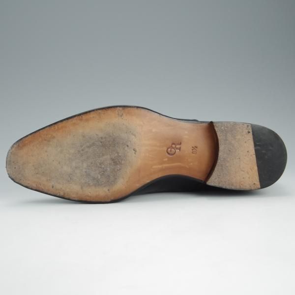 極美品★Oriental/オリエンタル SIZE 6.5【定価￥52,800-★HARTNETT3/ストレートチップ】7965ラスト/ボックスカーフ/黒/メンズ★h772