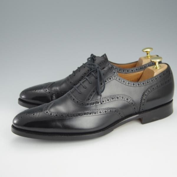 美品★ユニオンインペリアル SIZE 9【定価￥39,600-★フルブローグ/U1983】カーフ/黒/メンズ/Union Imperial★h774