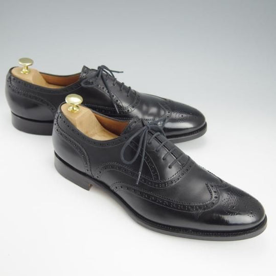 美品★ユニオンインペリアル SIZE 9【定価￥39,600-★フルブローグ/U1983】カーフ/黒/メンズ/Union Imperial★h774