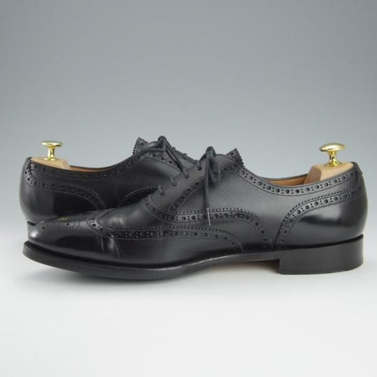 美品★ユニオンインペリアル SIZE 9【定価￥39,600-★フルブローグ/U1983】カーフ/黒/メンズ/Union Imperial★h774